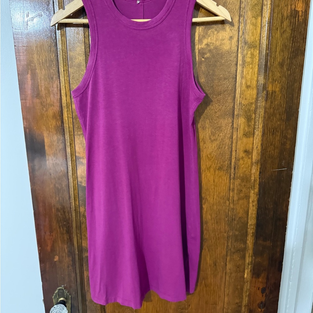 Lululemon Athletic Sleeveless Magenta Dress-Size 6